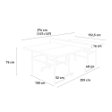Table de ping-pong 274x152.5 cm professionnelle interne externe pliante complète Ace Modèle