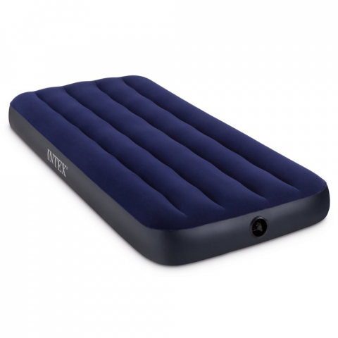 Intex Matelas 68950 gonflable Classic Downy 76x191x22cm