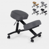 Chaise de bureau ergonomique siège assis-genoux en tissu Balancesteel Lux Vente