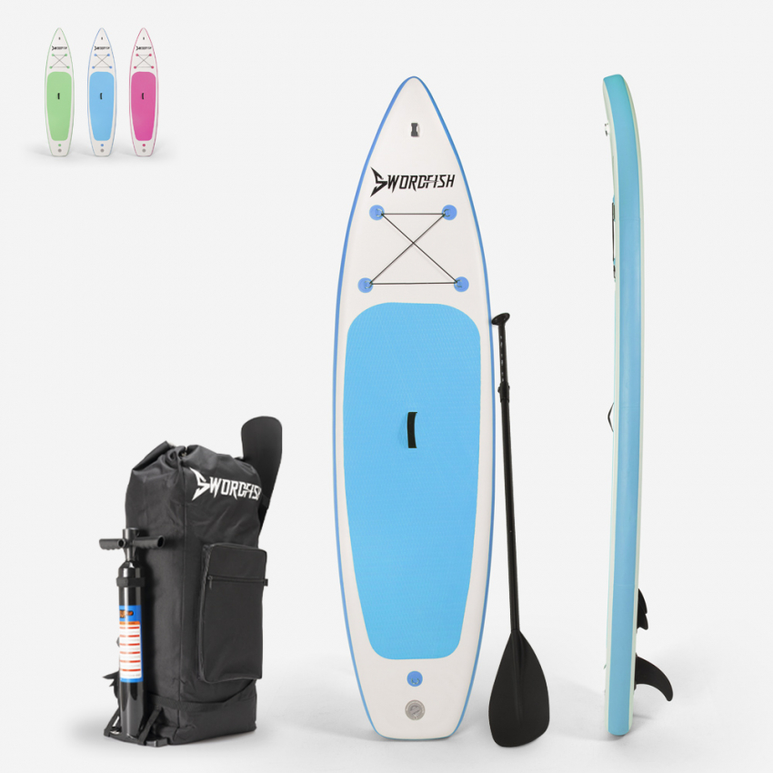 Planche de paddle gonflable 10'6 320 cm avec accessoires Traverso Promotion