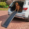 Rampe de chien pliable en plastique portable de voiture Cody Dimensions