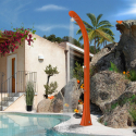 Douche solaire extérieure de piscine et de jardin avec mitigeur 20 litres Arkema Design Happy One F100 