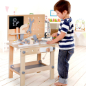 Établi en bois jouets pour enfants avec outils pour le bricolage Magic Bench Offre