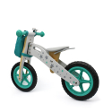 Vélo en bois à deux roues sans pédales et panier pour enfant balance bike Ride Réductions