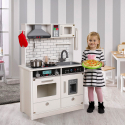 Cuisine de jeu pour enfants en bois moderne avec accessoires lumières et sons Home Chef Vente