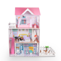 Maison de poupée en bois 3 étages avec accessoires filles Pretty House XXL Offre