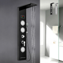 Colonne de douche en acier affichage LED cascade d'hydromassage Abano Promotion