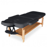 Table de massage en bois fixe réglable multiposition 225 cm Massage-pro Modèle