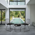 Table + 2 chaises de jardin intérieur et extérieur design moderne Etzy Remises