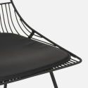 Table + 2 chaises de jardin intérieur et extérieur design moderne Etzy 