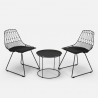 Table + 2 chaises de jardin intérieur et extérieur design moderne Etzy Choix