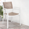 Chaise de cuisine bar restaurant extérieur design en polypropylène Orion Remises