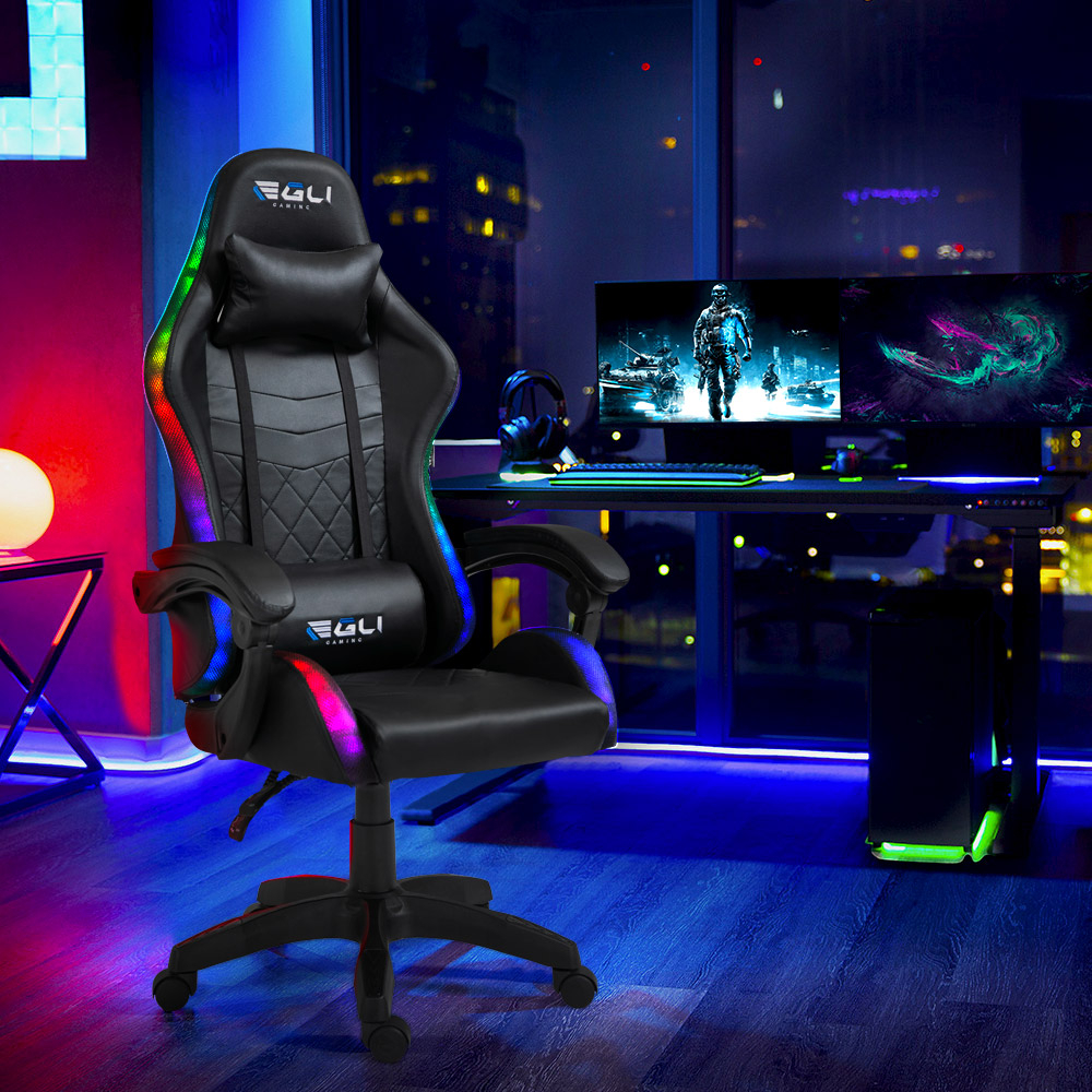 chaise de gaming THE HORDE led