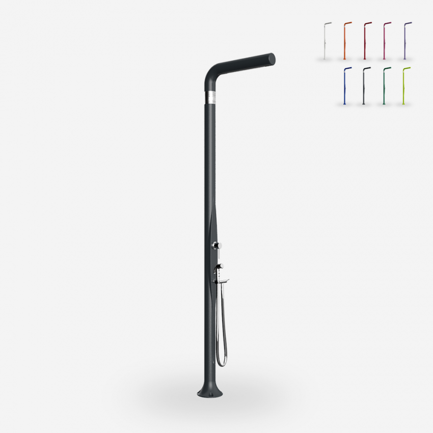 Douche extérieure de jardin au design moderne avec mitigeur Arkema Design Funny Yang T245 Vente Douche extérieure de jardin au design moderne avec mitigeur Arkema Design Funny Yang T245 Vente
