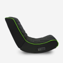 Chaise de jeu ergonomique Floor Rockers avec haut-parleurs Bluetooth Dragon 