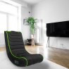 Chaise de jeu ergonomique Floor Rockers avec haut-parleurs Bluetooth Dragon 