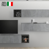 Meuble TV de salon au design modulaire moderne Infinity 99 Vente