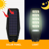 Réverbère LED solaire routier 300W avec détecteur de mouvement Solis XL Réductions