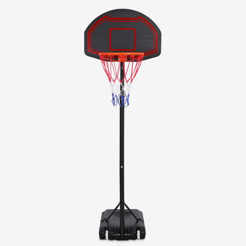 Panier de basket portable avec roues réglables en hauteur 160-210 cm LA