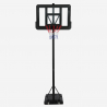 Panier de basket portable professionnel hauteur réglable 250 - 305 cm NY Promotion