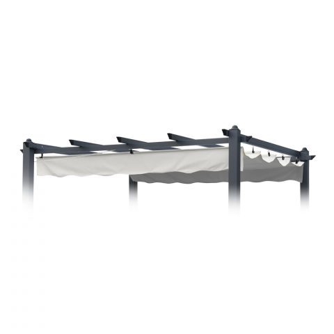 Toile de remplacement 230x230 pour toit de tonnelle avec protection uv