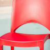 Chaise en polypropylène empilable salle à manger bar Paris Grand Soleil 