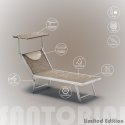 4 transats de plage bains de soleil en aluminium Santorini Limited Edition Achat