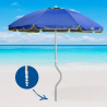 Parasol de plage aluminium léger visser protection uv GiraFacile 220 cm Eolo Modèle