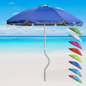 Parasol de plage aluminium léger visser protection uv GiraFacile 220 cm Eolo Catalogue