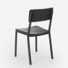Chaise de cuisine bar restaurant et jardin au design moderne Liner 