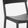 Chaise de cuisine bar restaurant et jardin au design moderne Liner 