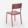 Chaise de cuisine bar restaurant et jardin au design moderne Liner 