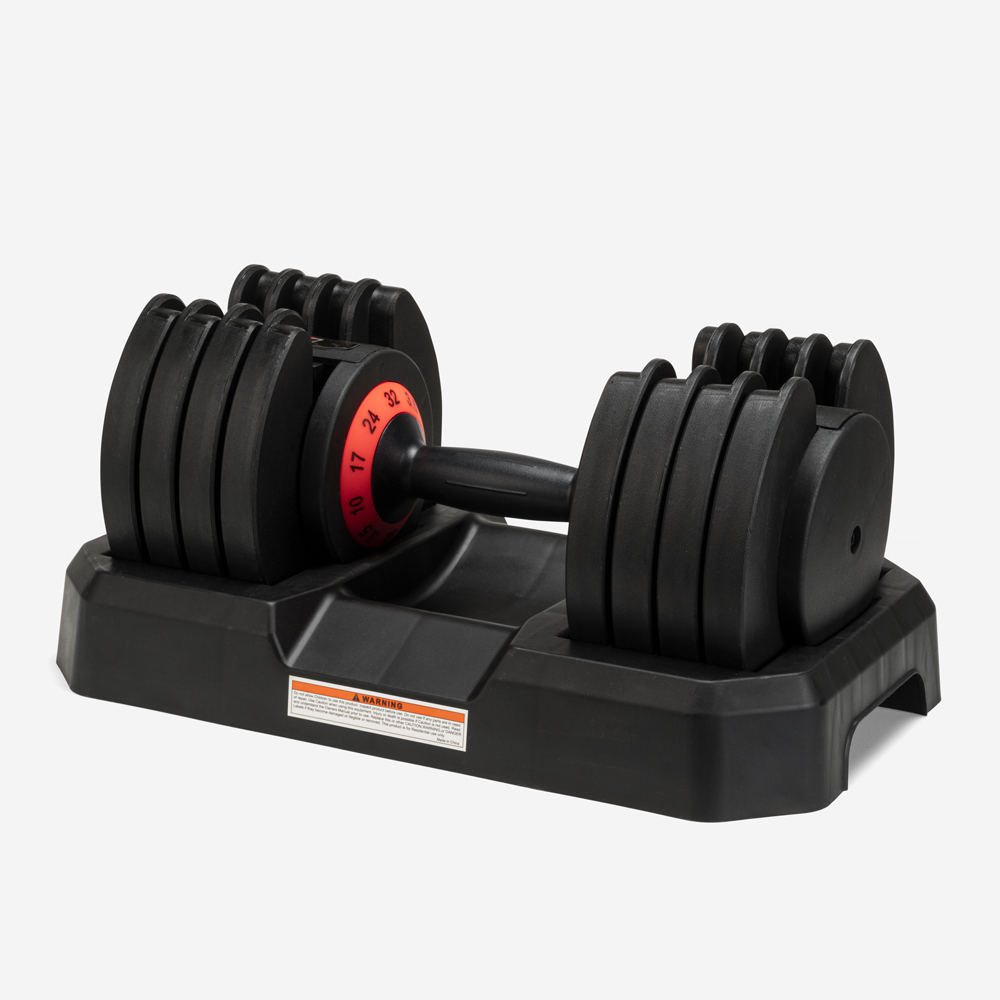 Haltère poids réglable charge variable fitness cross training 32 kg Oonda