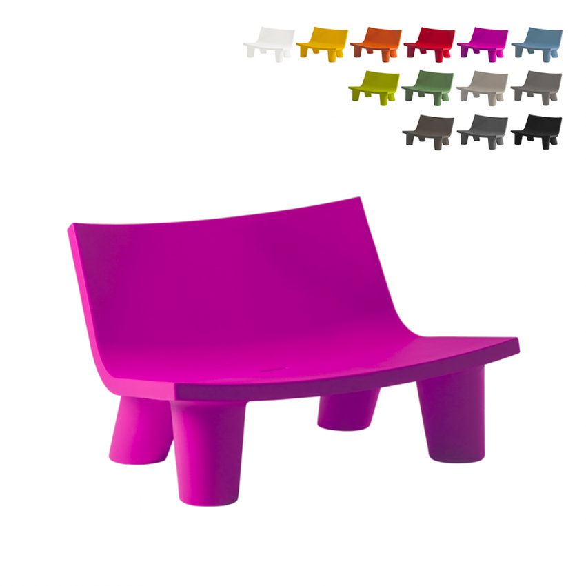 Banc Canapé design intérieur et extérieur Slide Low Lita Love Prix Banc Canapé design intérieur et extérieur Slide Low Lita Love Prix