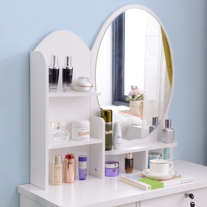Coiffeuse en miroir design SPOT – Table Maquillage/Coiffeuse Chic