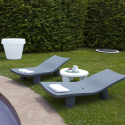 Transat Design Moderne En Polyéthylène Jardin Piscine Slide Low Lita Lounge 