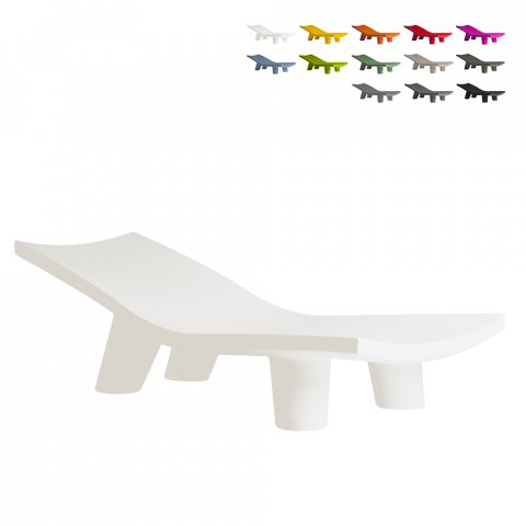 Transat Design Moderne En Polyéthylène Jardin Piscine Slide Low Lita Lounge Promotion