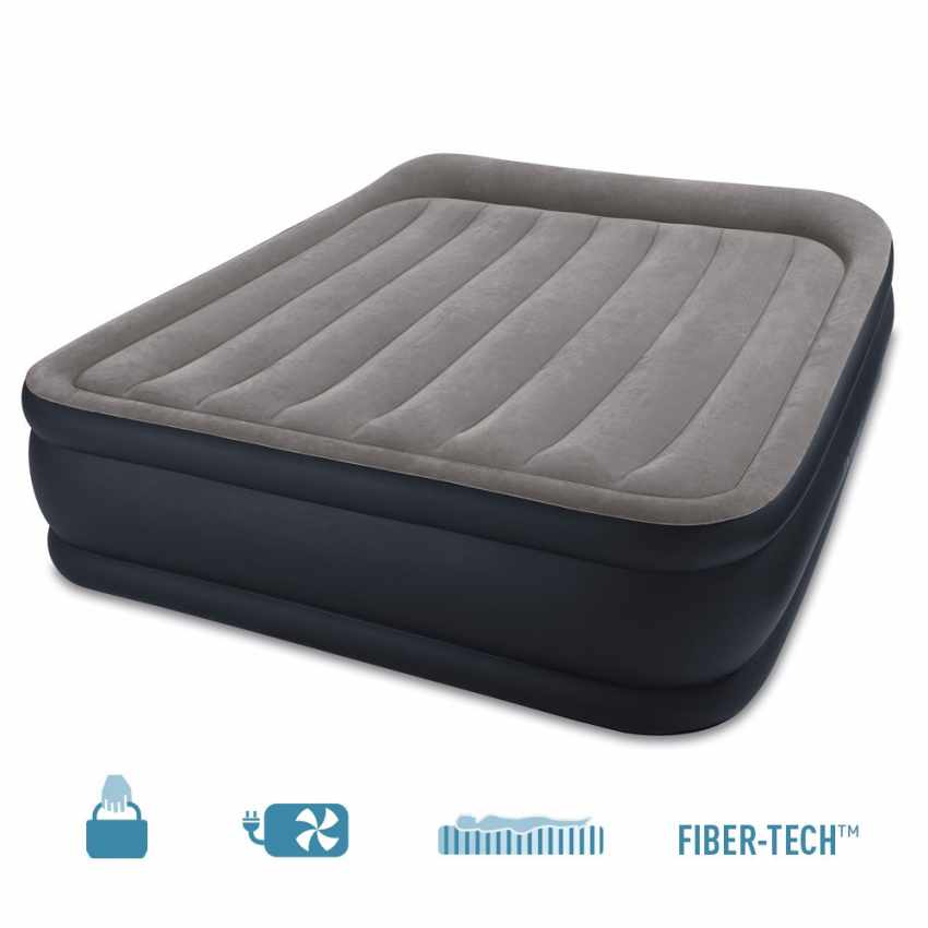 Matelas Gonflable Intex 64136 Lit Double Camping 152x203x42
