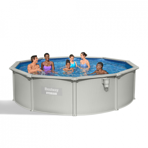 Piscines hors sol ronde 460x120cm Bestway Hydrium 56384 Promotion