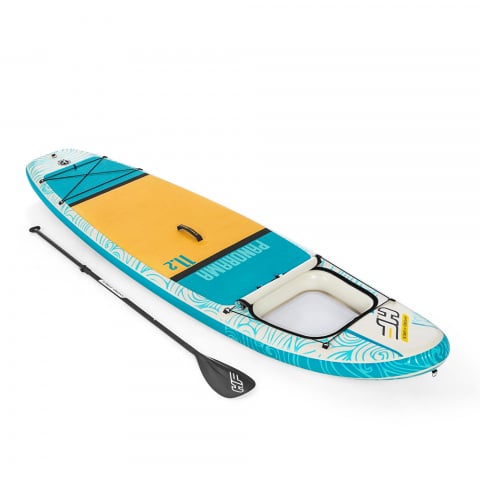 Paddle board SUP avec panneau transparent Bestway 65363 340cm Hydro-Force Panorama