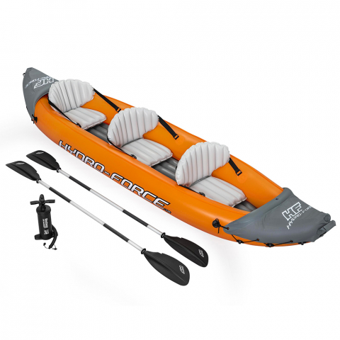 Canoë Kayak Gonflable 3 Personnes Lite Rapid x3 Hydro-Force Bestway 65132 Promotion