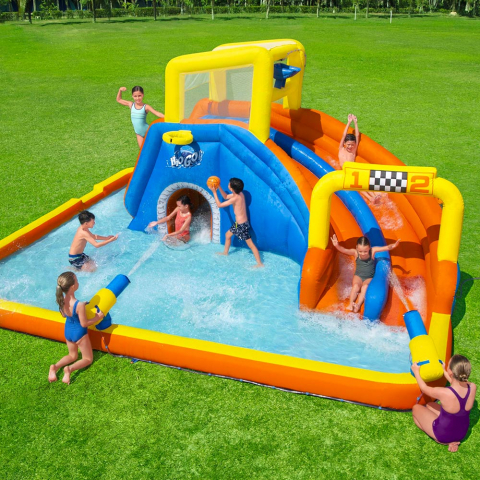 Aire de jeux gonflable piscine pour enfants Super Speedway Bestway 53377 Promotion