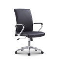 Chaise de bureau ergonomique pivotante élégante en acier similicuir Cursus Promotion