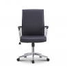 Chaise de bureau ergonomique pivotante élégante en acier similicuir Cursus Offre
