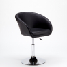 Tabouret fauteuil de bar cuisine et salon en similicuir design moderne Austin Achat