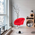 Tabouret fauteuil de bar cuisine et salon en similicuir design moderne Austin Choix