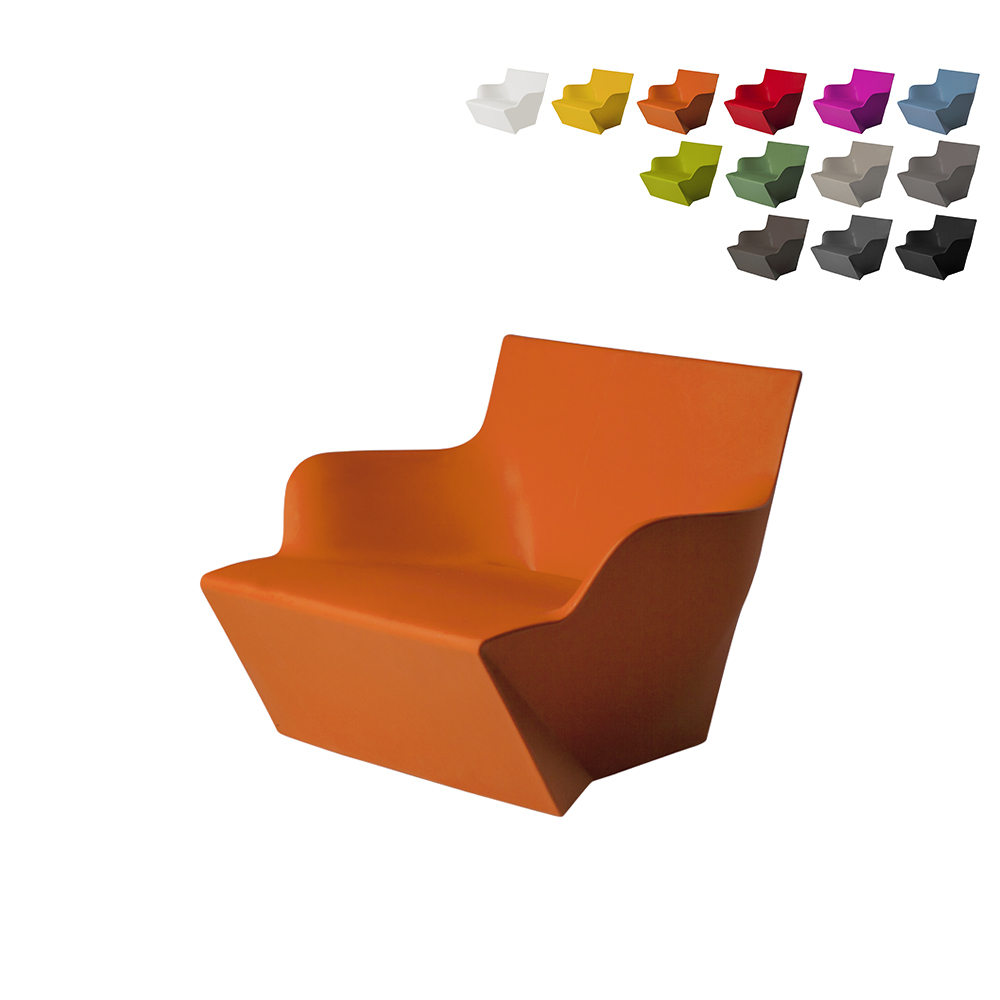 Fauteuil d'intérieur/extérieur moderne Slide Design Kami San