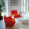 Fauteuil d'intérieur/extérieur moderne Slide Design Kami San 