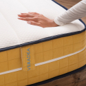 Matelas à mémoire de forme 7 zones déhoussable 25cm 120x190cm Veradea Réductions