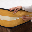 Matelas à mémoire de forme 7 zones déhoussable 25cm 120x190cm Veradea Catalogue